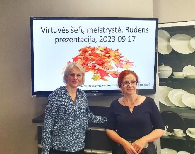 Virtuvės šefų meistrystė. Rudens prezentacijoje: Žinių ir patirčių pasidalijimas 