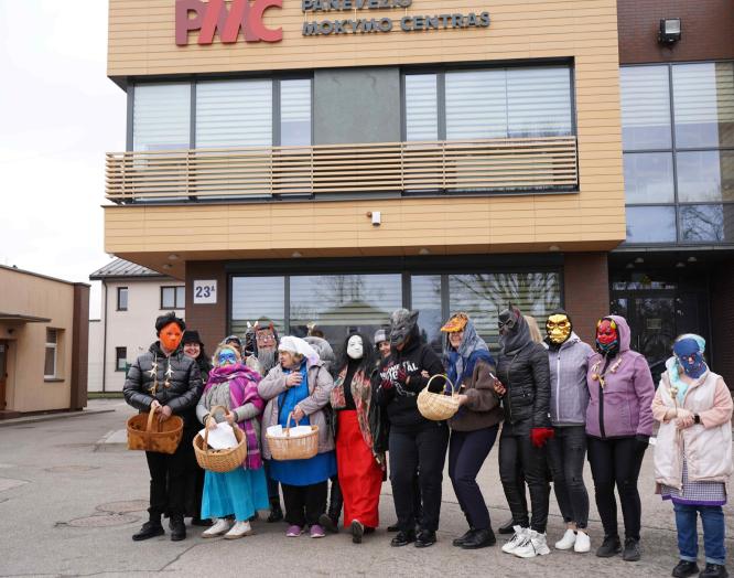 Užgavėnes Panevėžio mokymo centre!