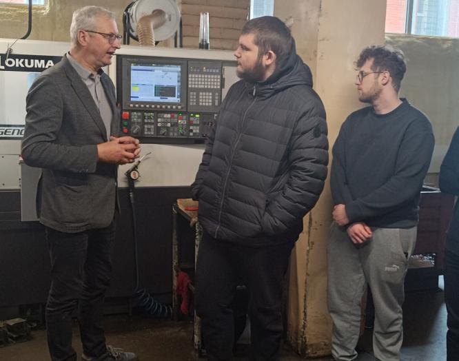 Vizitas į UAB „Launagis“ – dar vienas žingsnis arčiau profesijos.