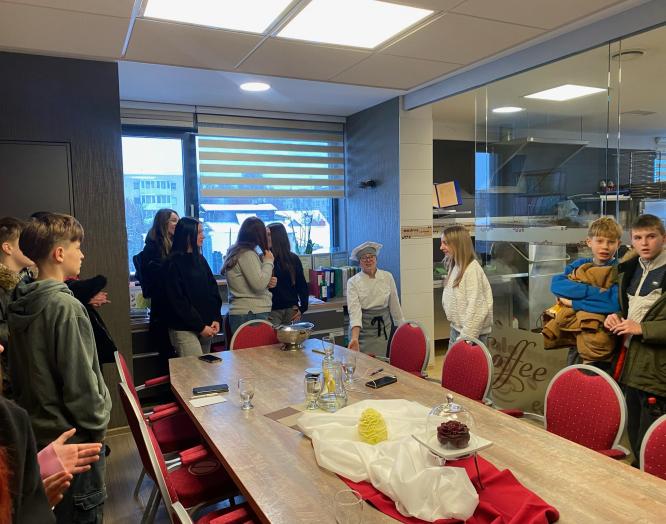 Ukmergės „Užupio“ pagrindinės mokyklos mokinių pažintis su profesinio mokymo galimybėmis
