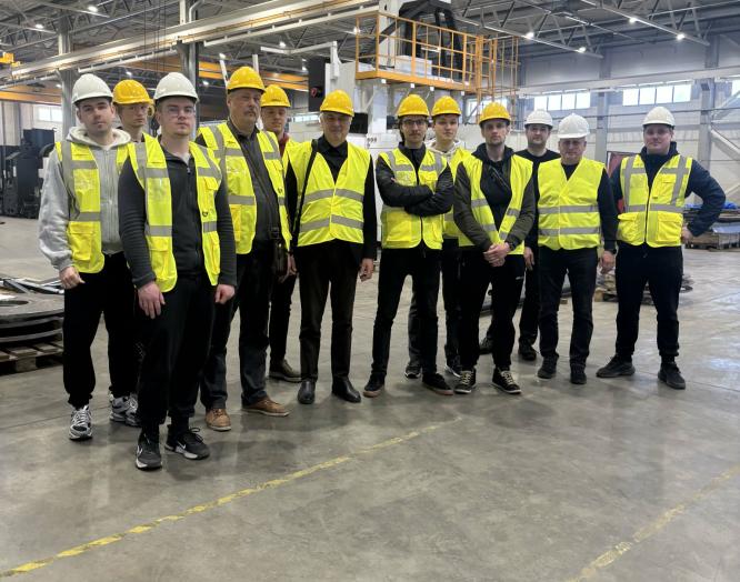 Iš arti pamatyta gamyba: mokinių vizitas į „Arginta Engineering“