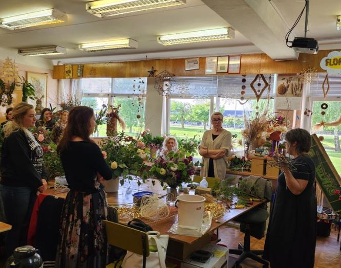 Floristės iš Latvijos pamokos