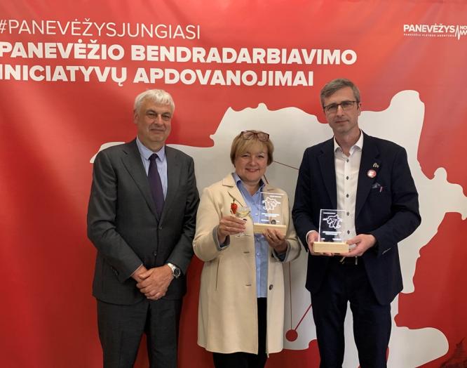Panevėžio mokymo centro ir UAB „DAW Lietuva“ įvertinimas 